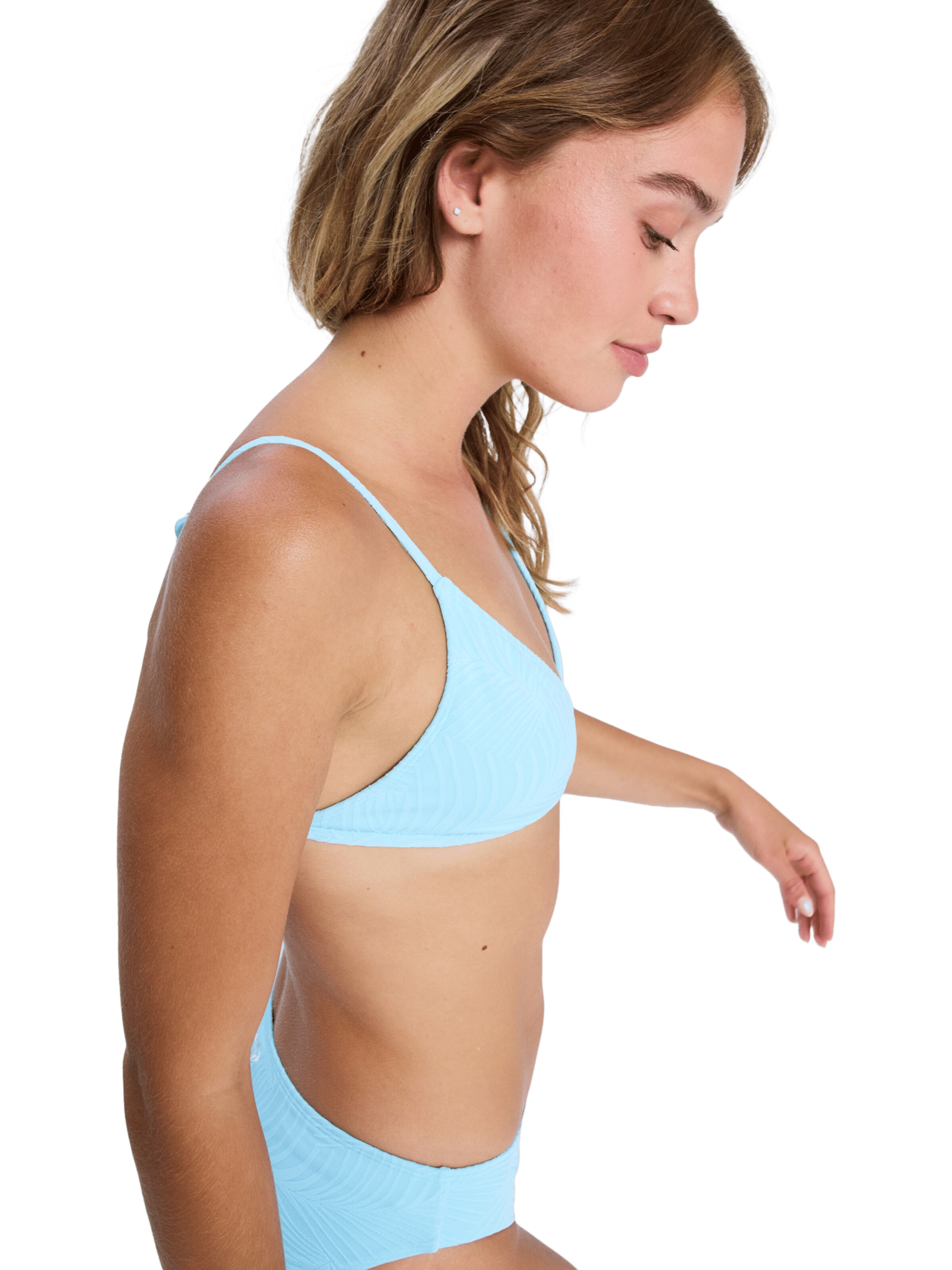 ROXY Triangel Bikinitop 'Palm Dreams' in Blau
