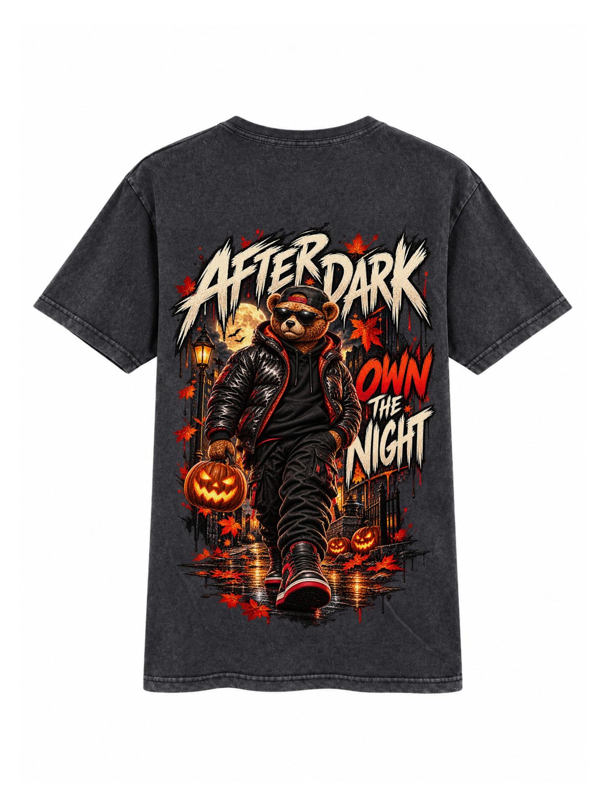 LUNØIR Studio Shirt 'BOSS After Dark' in Black: front