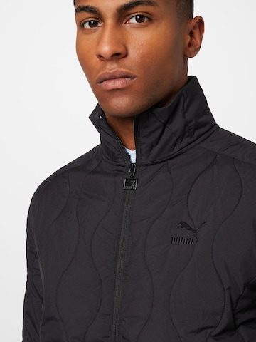 PUMA Jacke 'T7 Quilting' in Schwarz