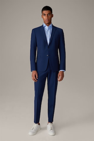 STRELLSON Slim fit Zakelijk overhemd 'Sereno' in Blauw