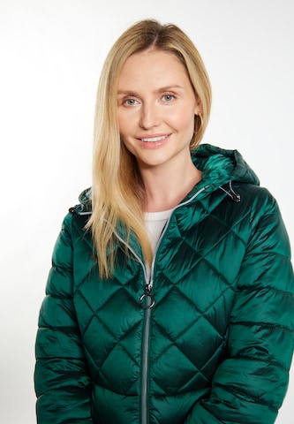 Manteau d’hiver 'Sivene' Usha en vert