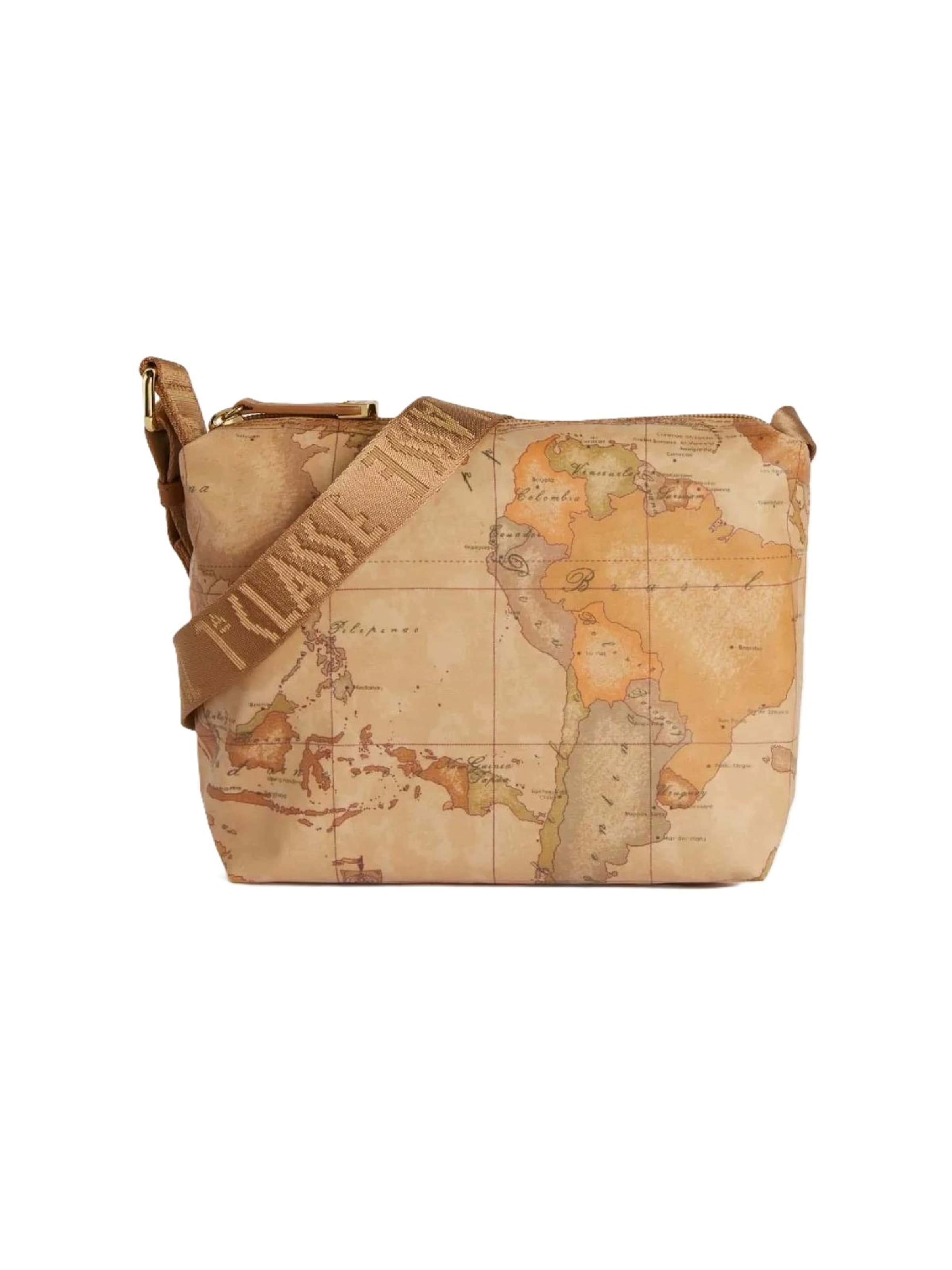 Borsa a tracolla 'CS002' di Alviero Martini in marrone: frontale
