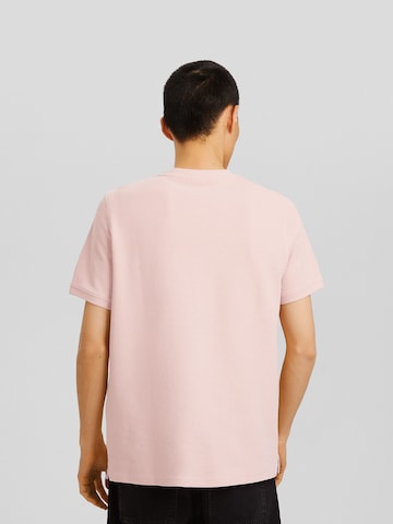 Bershka T-shirt i rosa