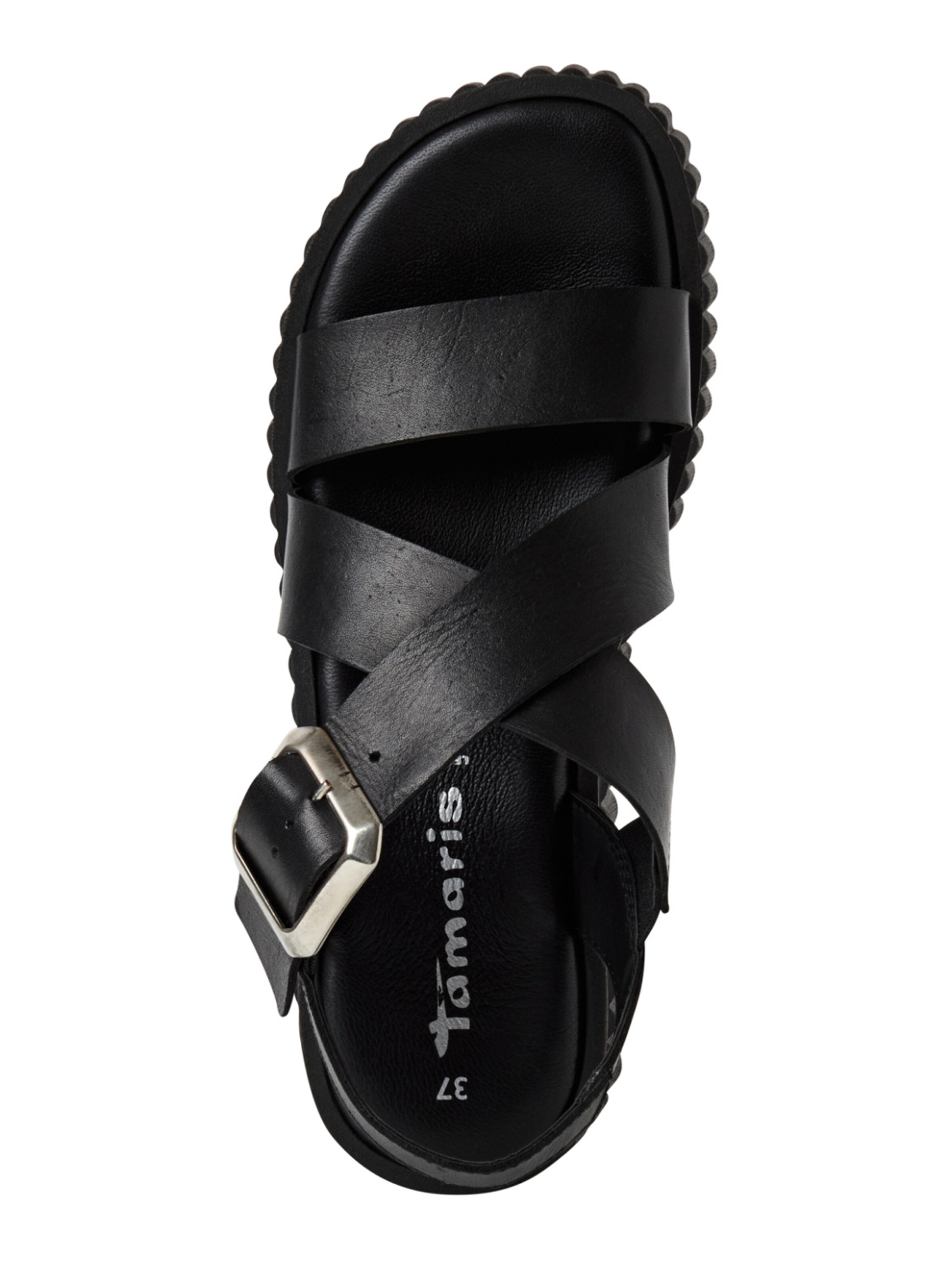 Sandales Tamaris en noir