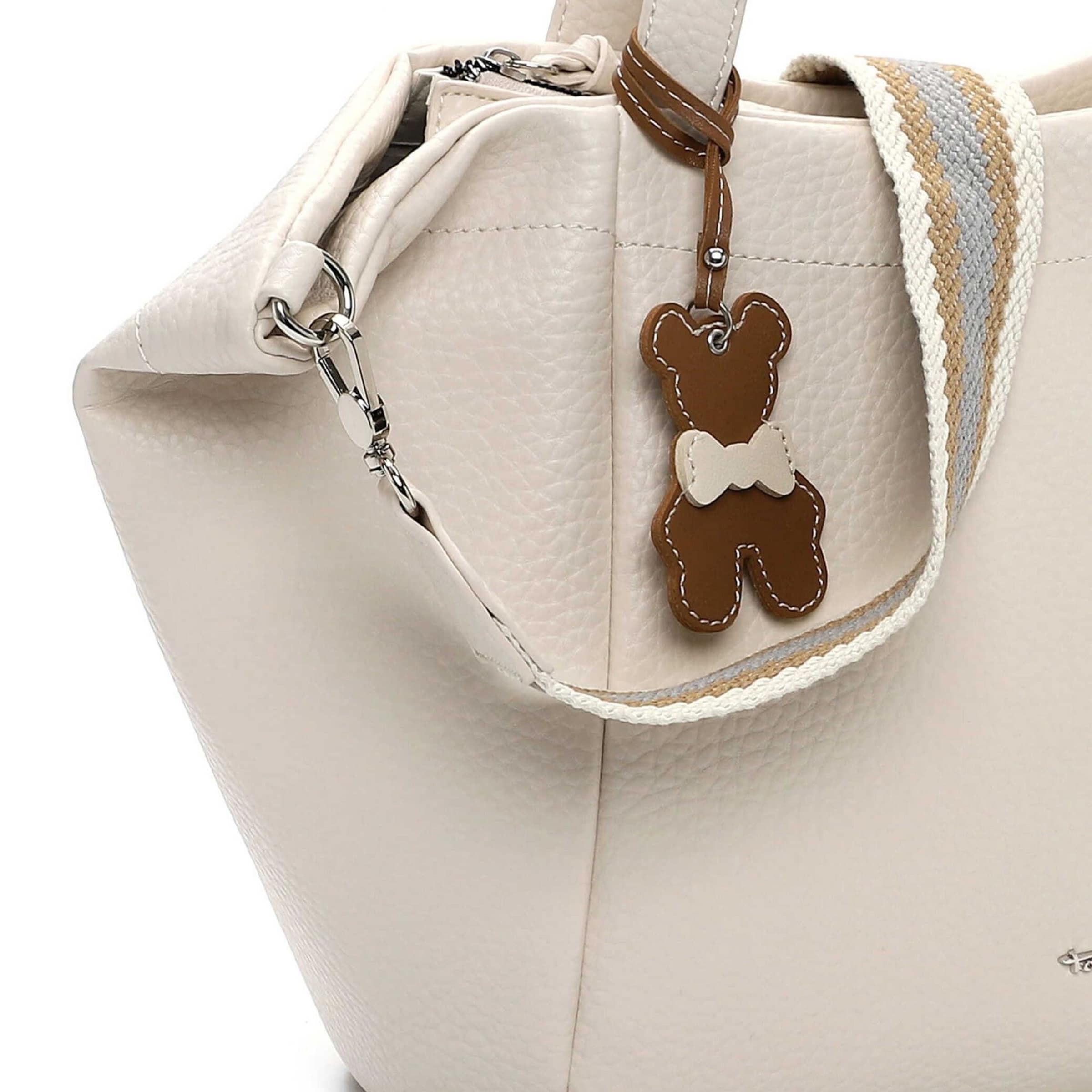 Sac bandoulière 'Katrina' Tamaris en beige