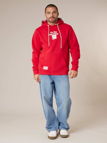 Sweat-shirt 'Refresh' Deeluxe en rouge