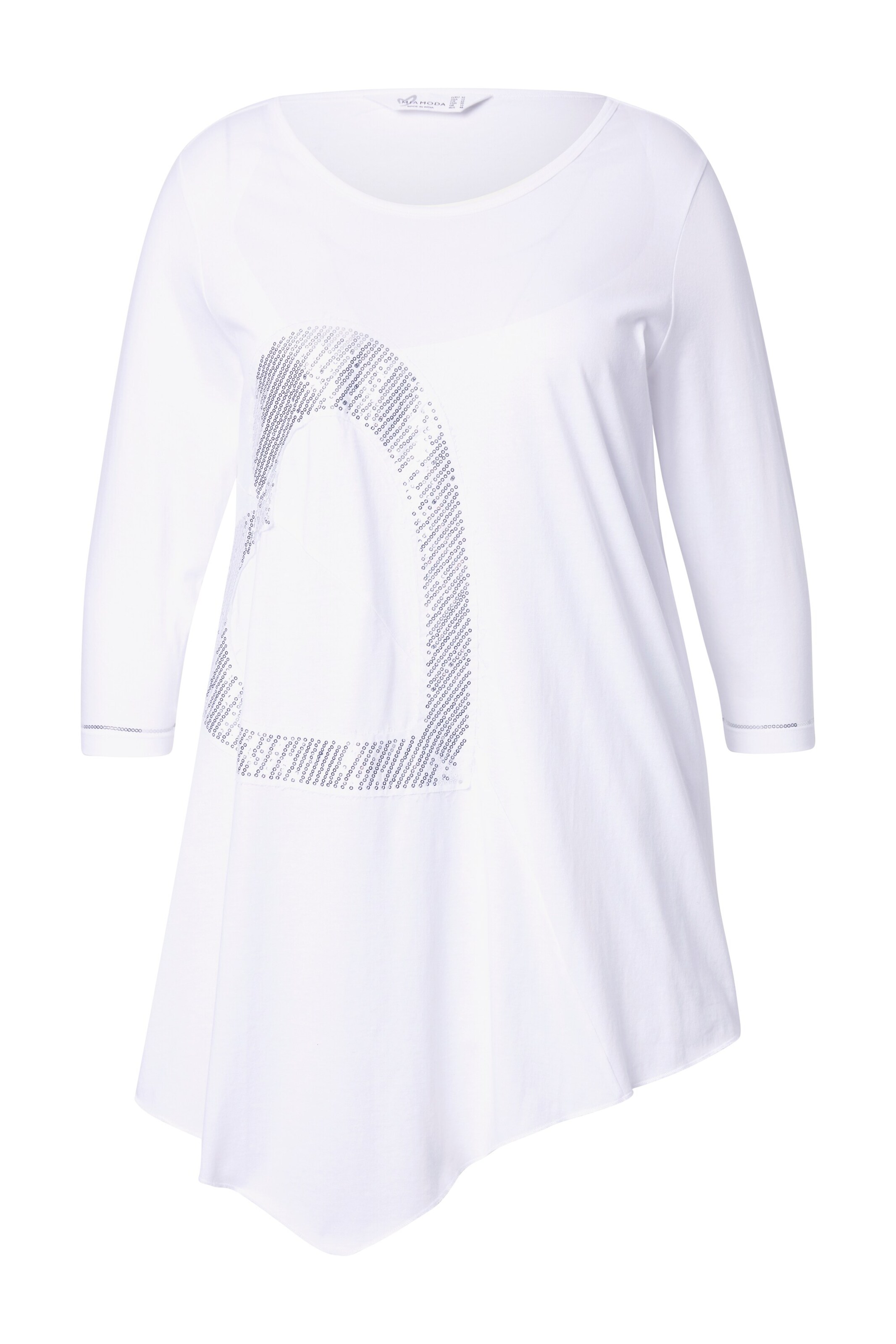 MIAMODA Shirt in White: front