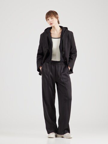 ABOUT YOU Zip-Up Hoodie 'Christina' in Black