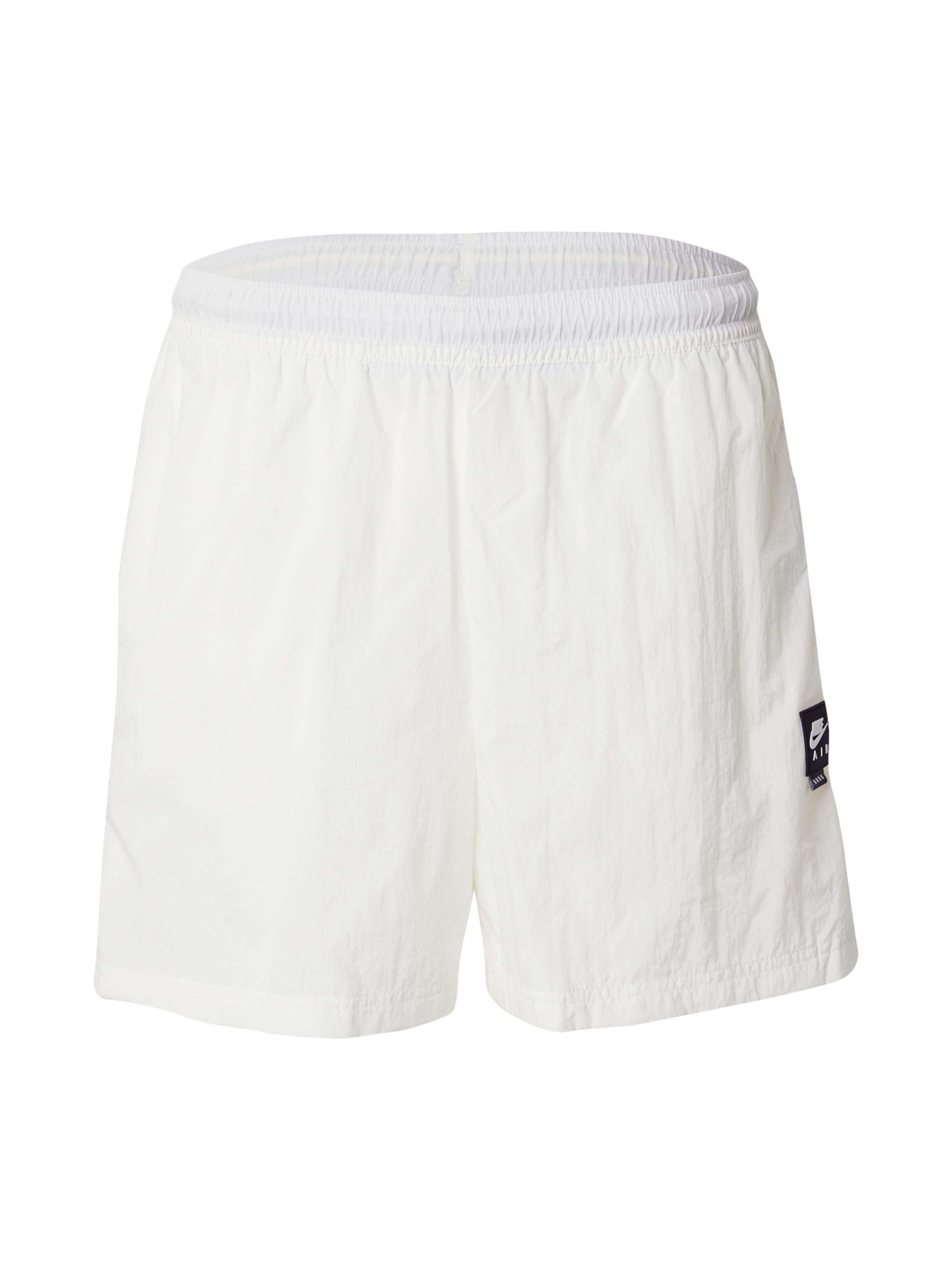 Nike Sportswear Обычный Штаны 'AIR' в Бежевый: спереди