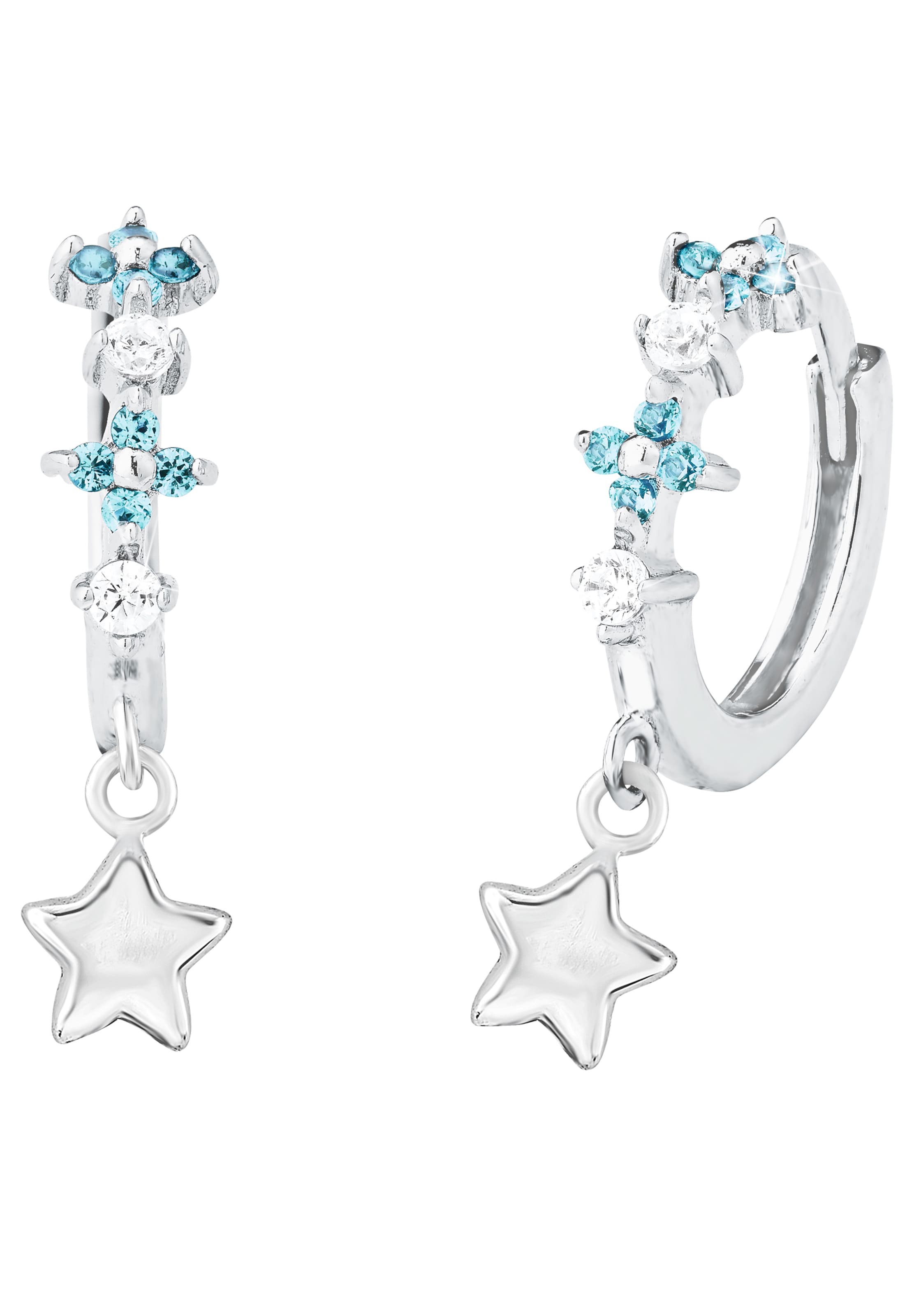 PRINZESSIN LILLIFEE Ohrringe in Silber: Vorderseite