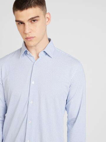 Coupe regular Chemise 'Solomon' Bruun & Stengade en bleu