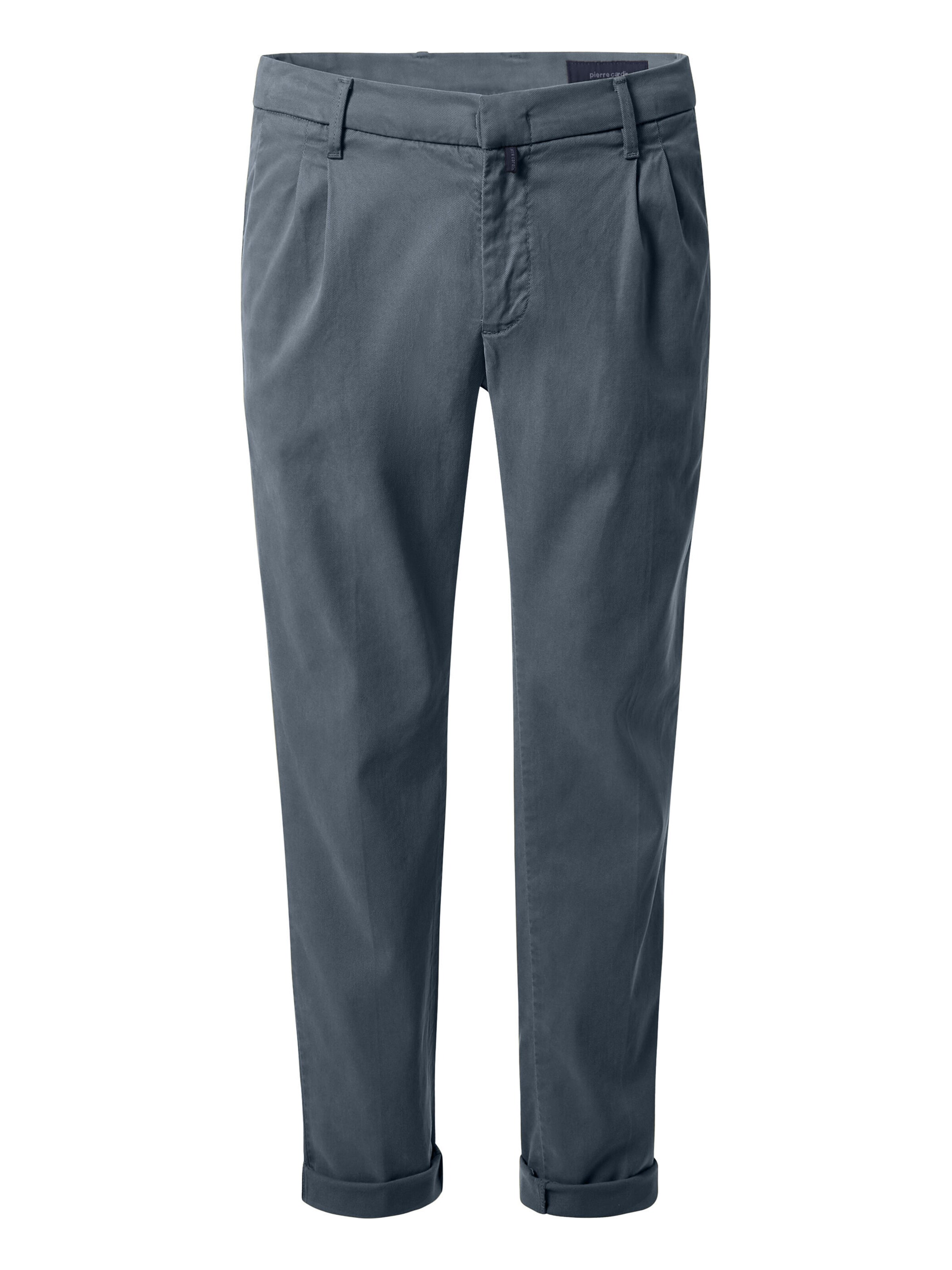 Effilé Pantalon chino 'Chatou' PIERRE CARDIN en bleu : devant