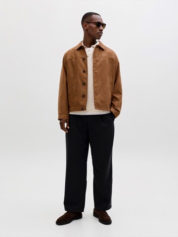 JACK & JONES Pullover 'JJEBRADLEY' in Beige