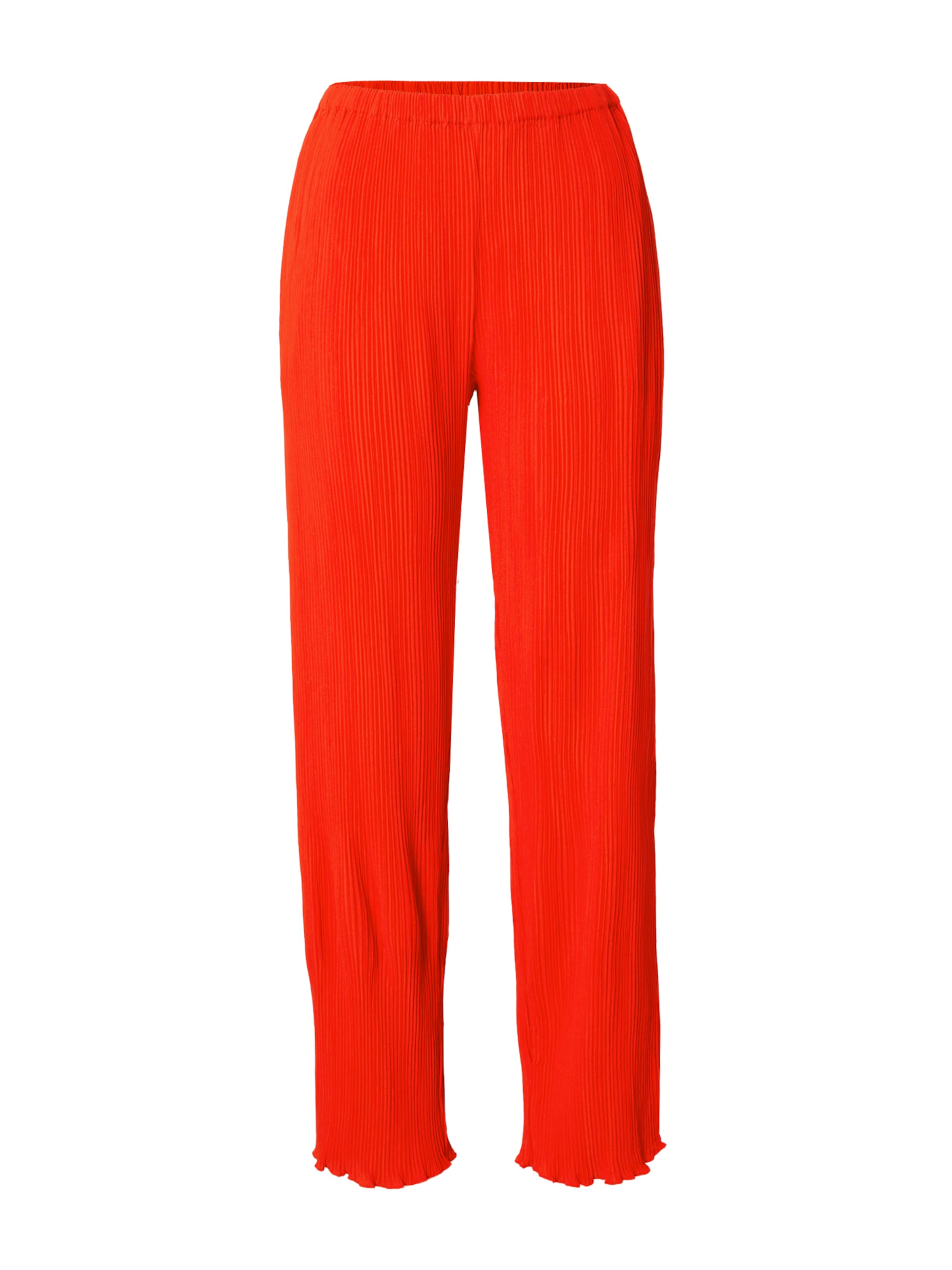 Samsøe Samsøe - Loosefit Pantalón en naranja: frente