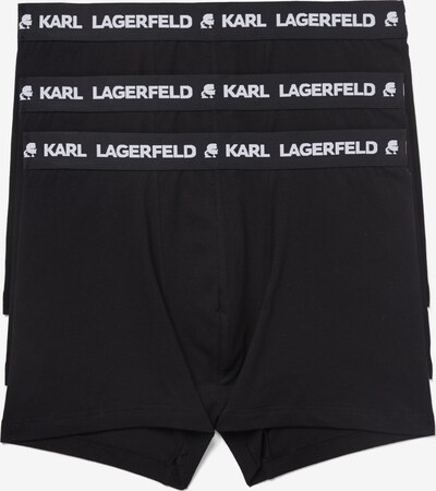 Karl Lagerfeld Bokserid must / valge, Tootevaade
