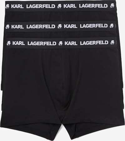 Karl Lagerfeld Boxers en noir / blanc, Vue avec produit