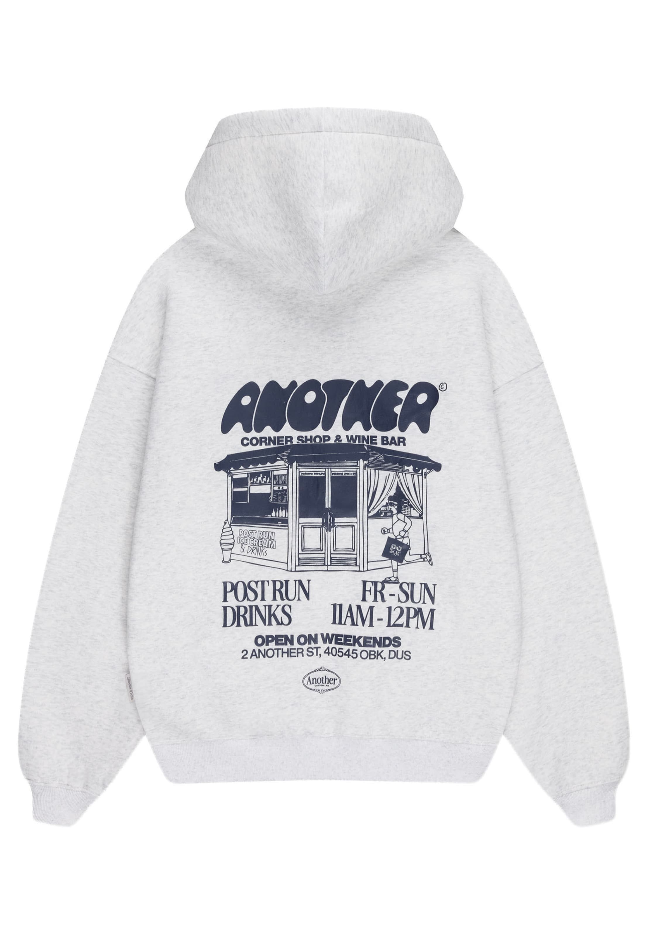 Felpa 'Another Corner' di Another Cotton Lab in grigio