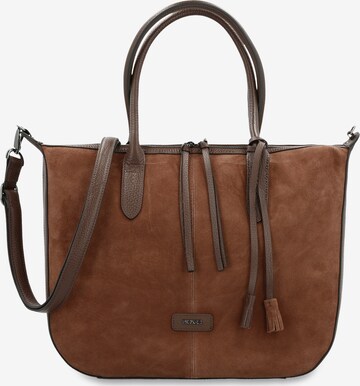 Picard Shopper 'Peace' in Brown: front