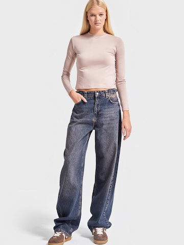 IT'S BASIC Loose fit Jeans 'Skater Mid Rise Jeans' in Blue