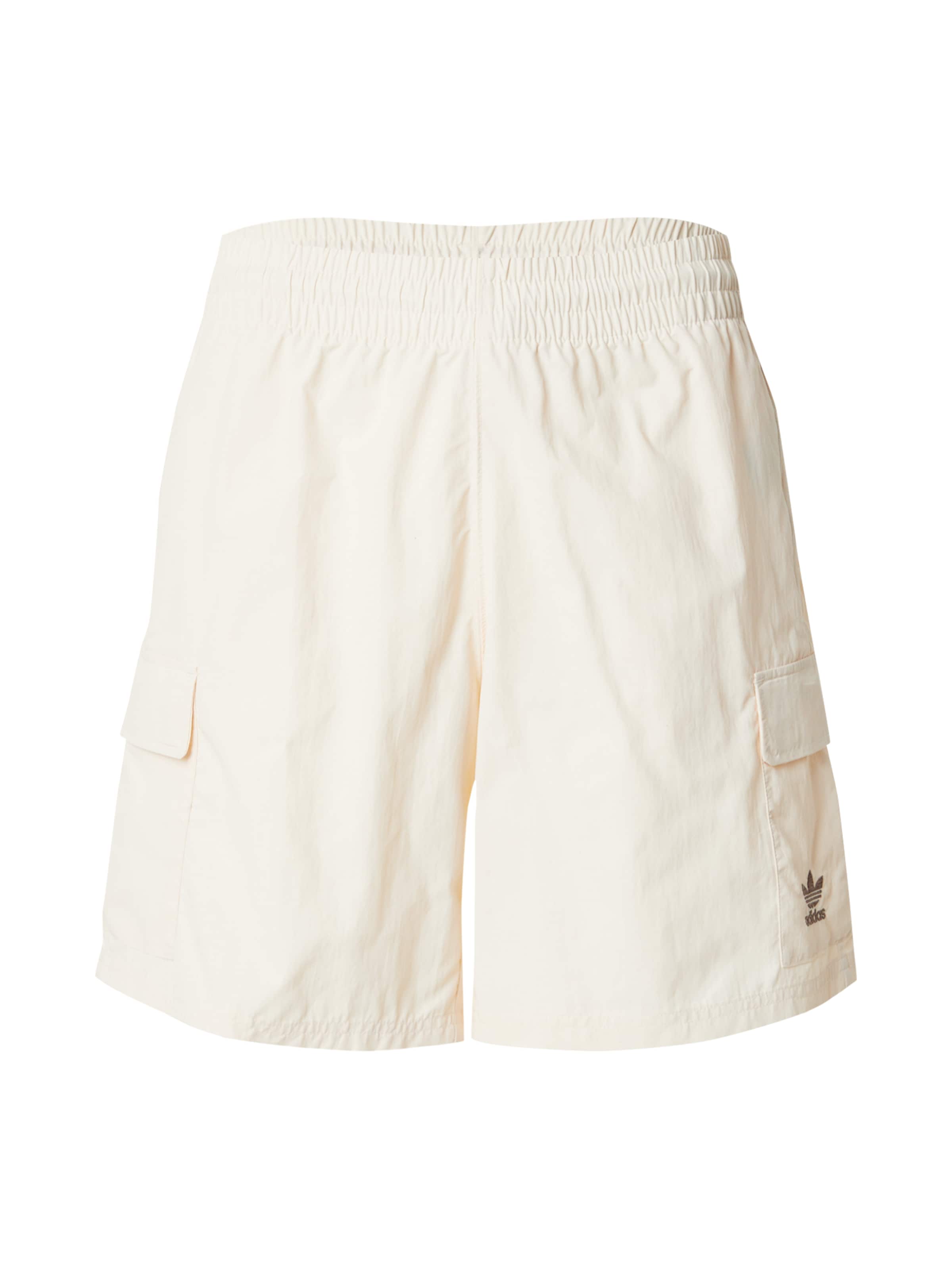 Pantaloni cargo 'Trefoil Essentials' di ADIDAS ORIGINALS in bianco: frontale