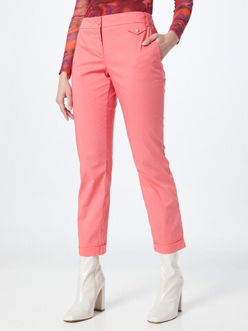 PATRIZIA PEPE Regular Chino trousers in Red: front