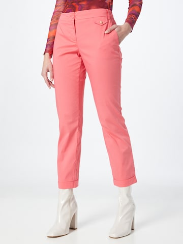 PATRIZIA PEPE Chino Pants in Red: front