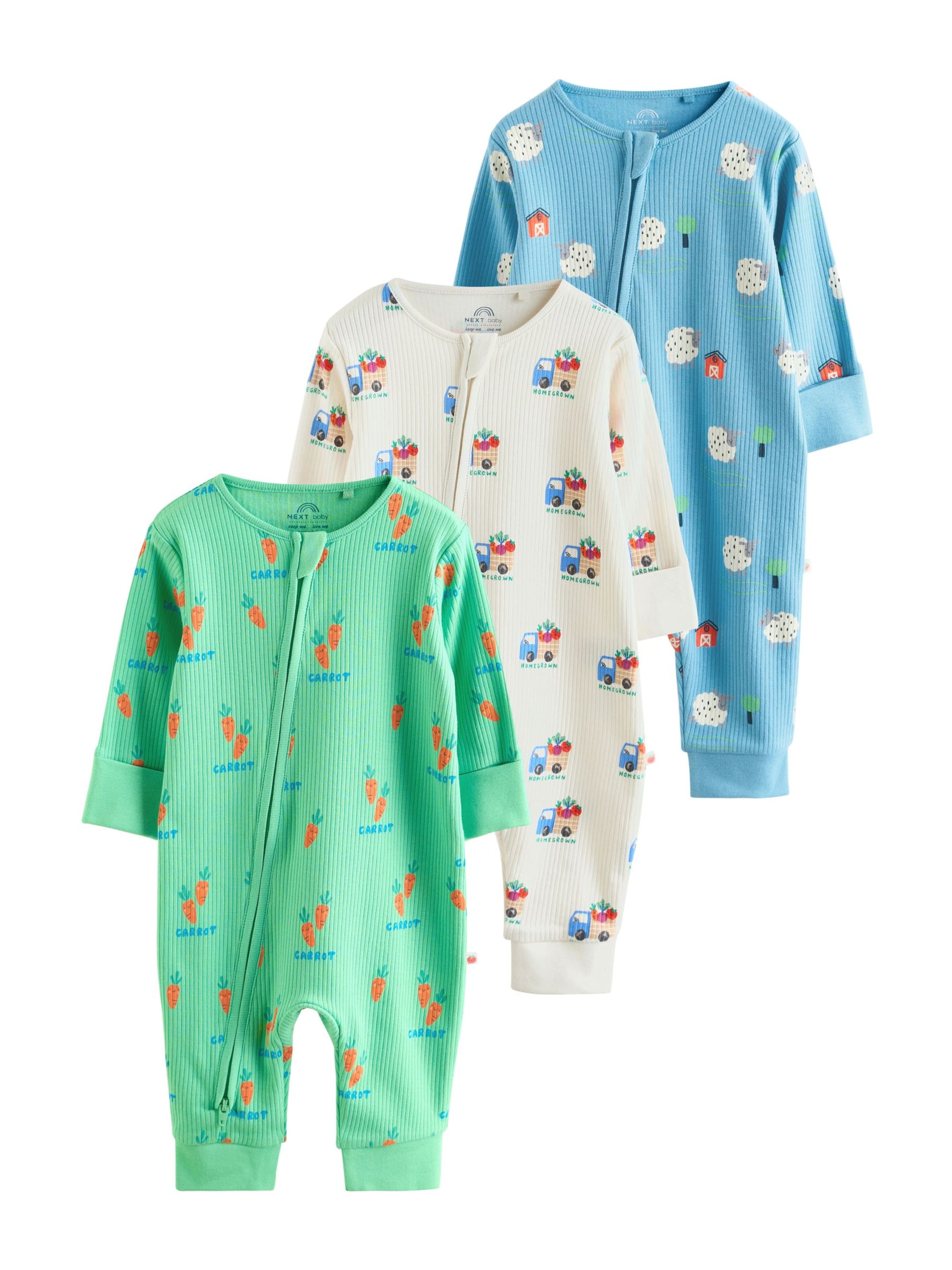 Pyjama Next en bleu : devant