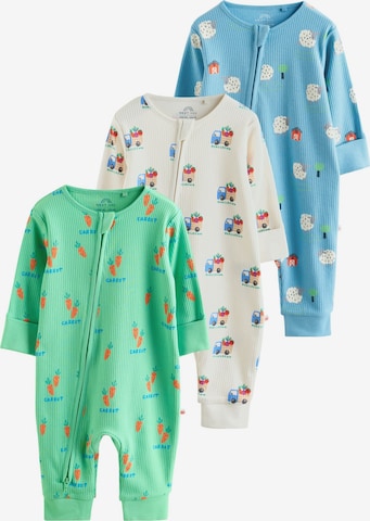 Next Yöpuku värissä sininen: etupuoli