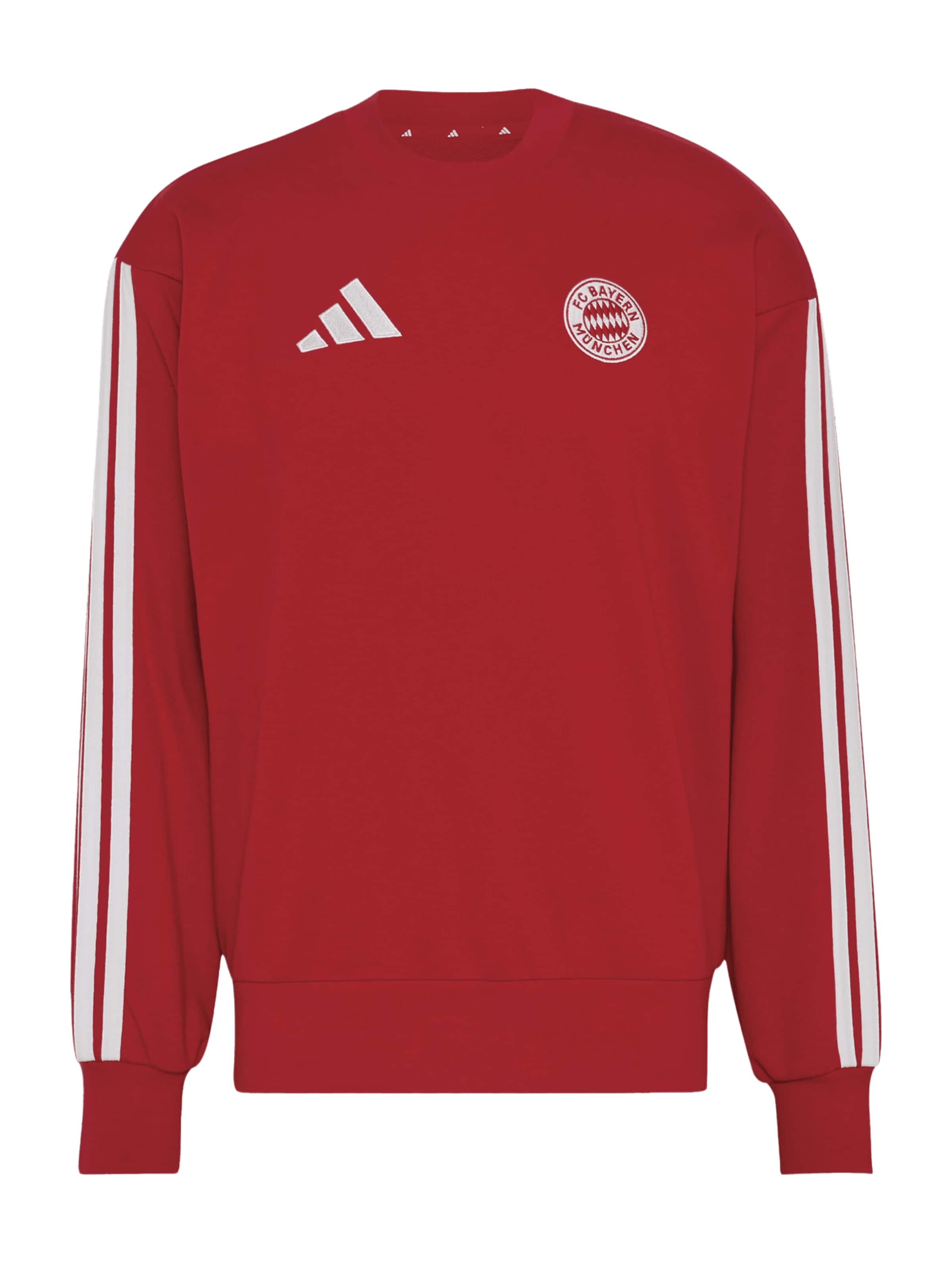 ADIDAS PERFORMANCE Sweatshirt in Red: front