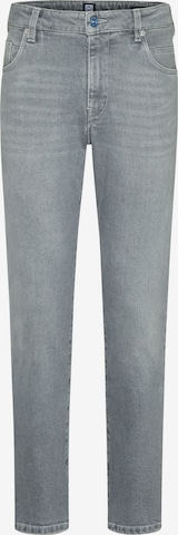 MEYER Slimfit Jeans in Grijs: voorkant