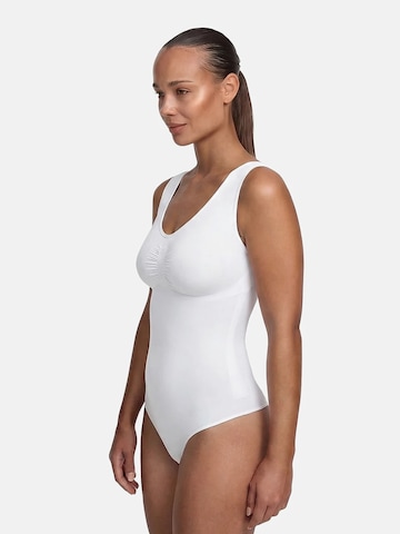 Body modelant 'Tank Bodysuit Sculpting Shapewear mit String' cfab (formerly creamy fabrics) en blanc
