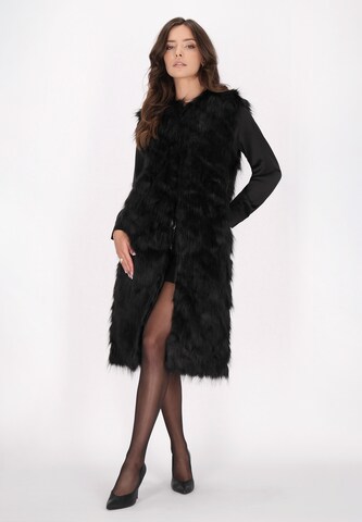 faina - Chaleco en negro: frente