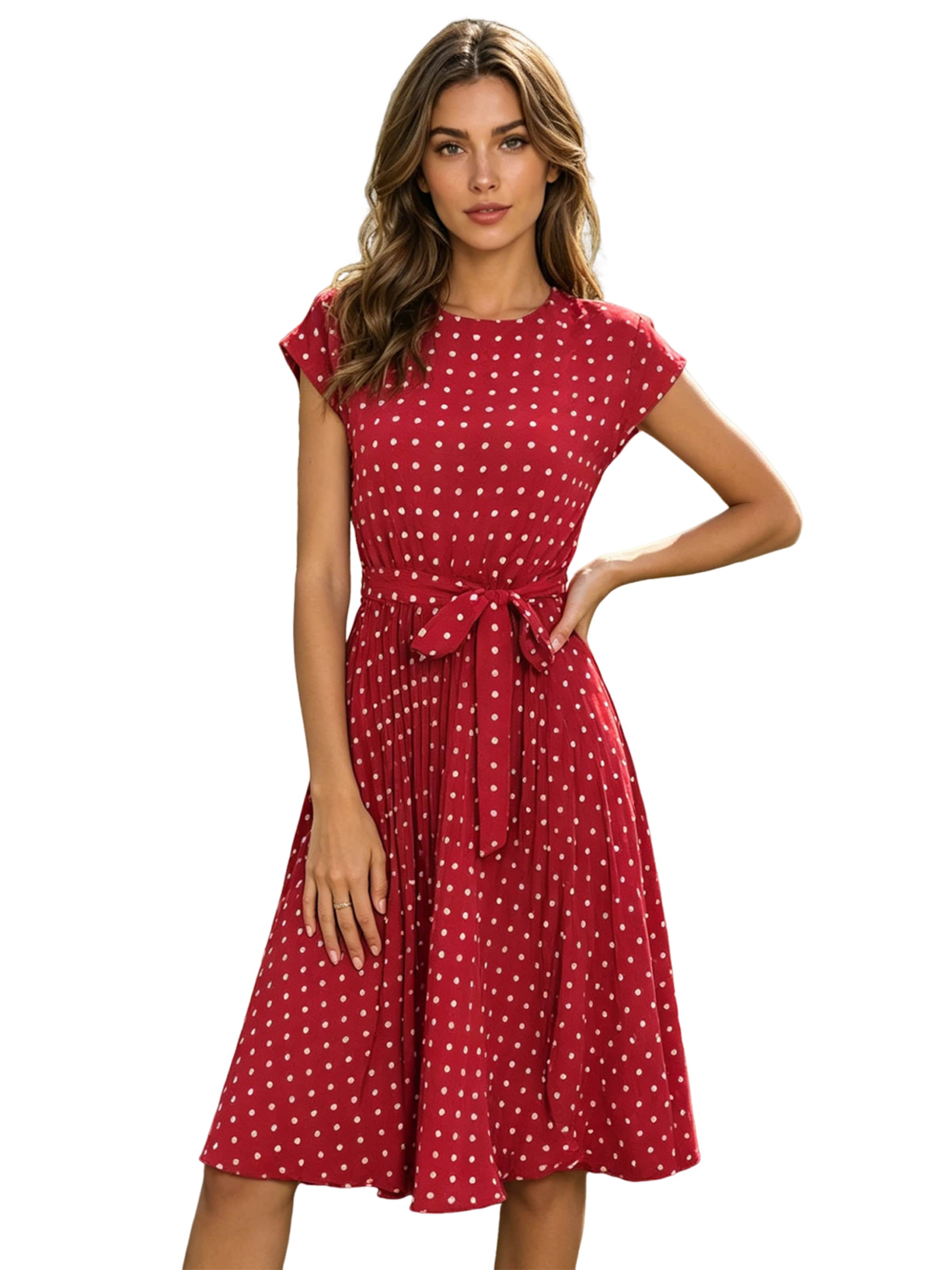 KoJooin Dress in Red: front