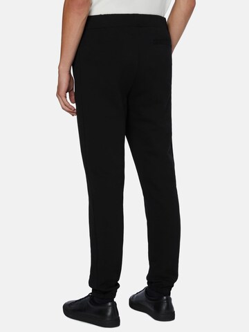 Coupe slim Pantalon Boggi Milano en noir