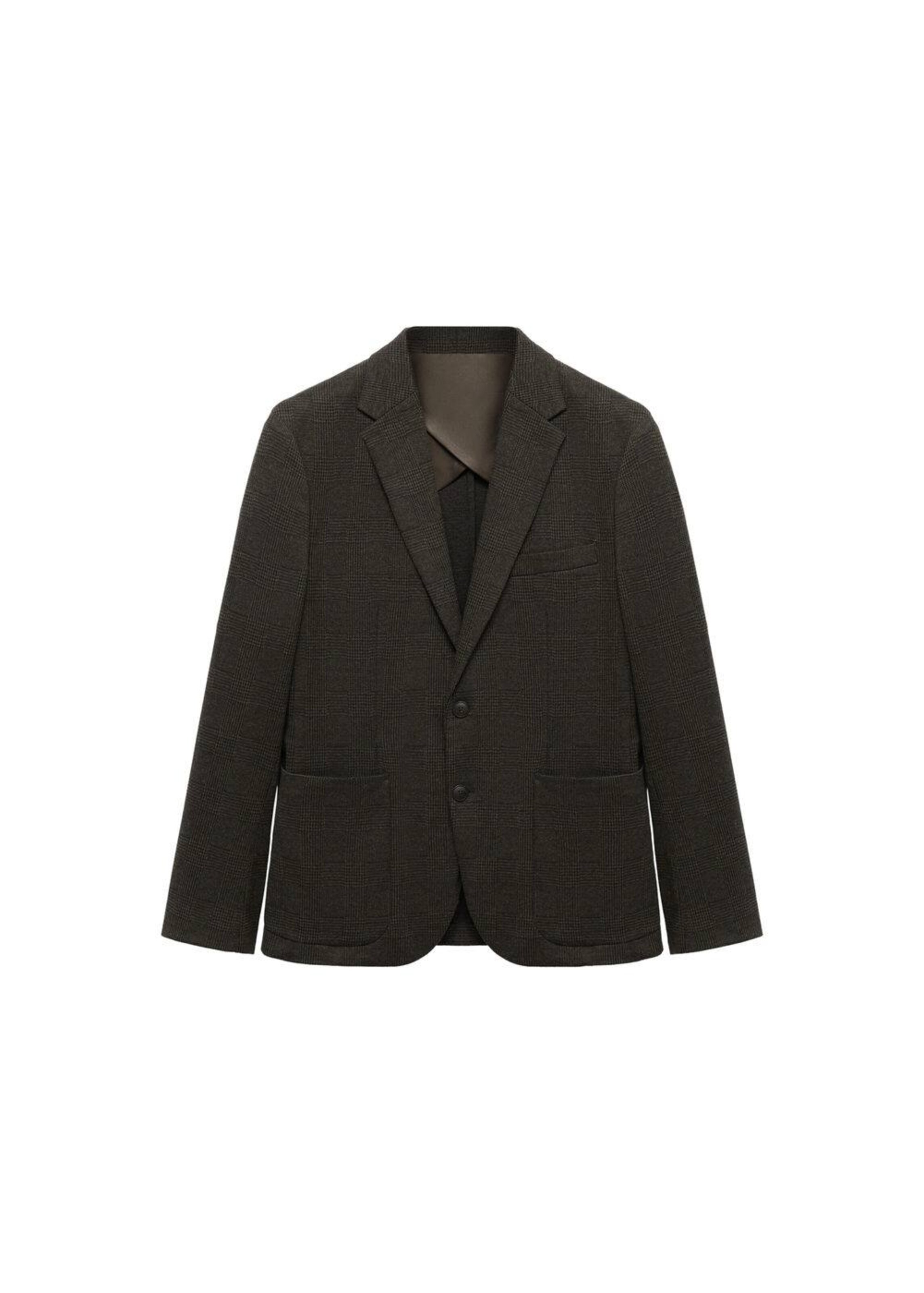 MANGO MAN Regular fit Suit Jacket 'Aneto' in Green: front