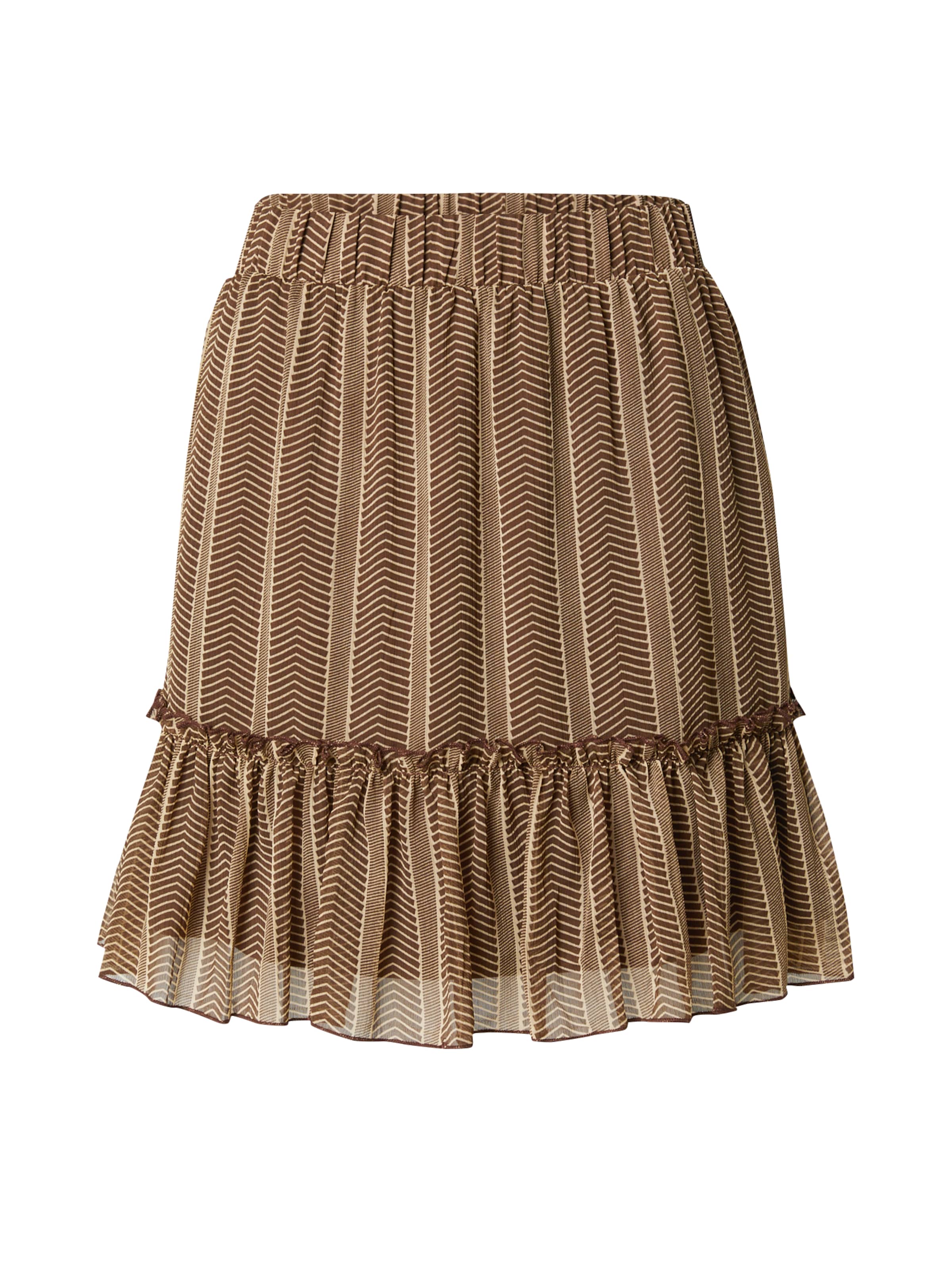 Jupe 'NORA' VILA en marron : devant