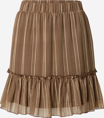 VILA Skirt 'NORA' in Brown: front
