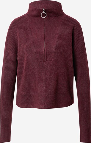 Pullover 'New Alice' di Noisy may in rosso: frontale