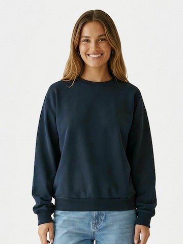It's May Sweater ' Basic ' in Blau: Vorderseite