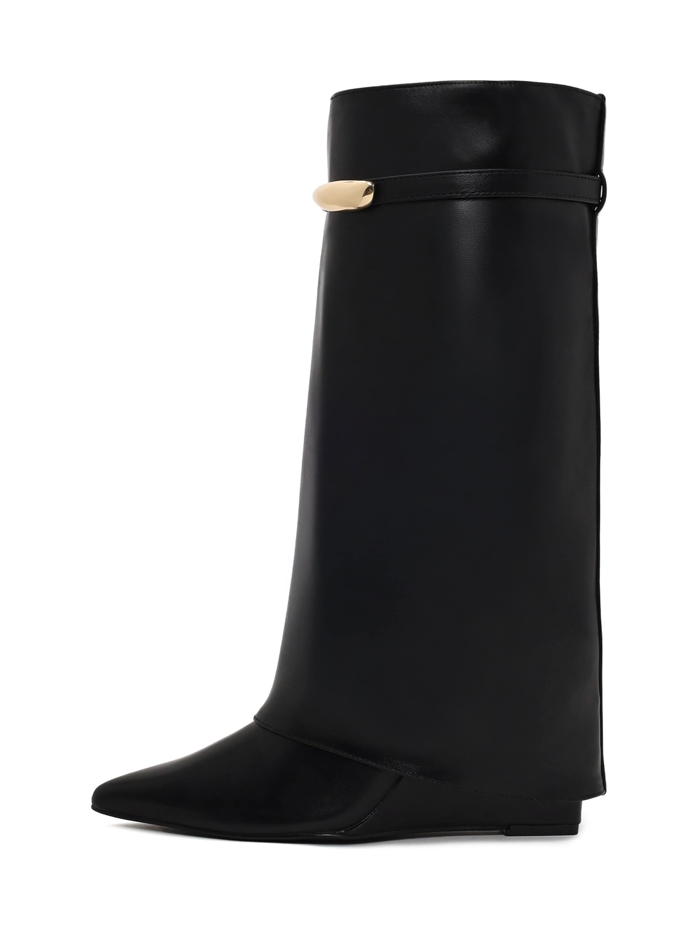Derimod - Botas en negro: frente