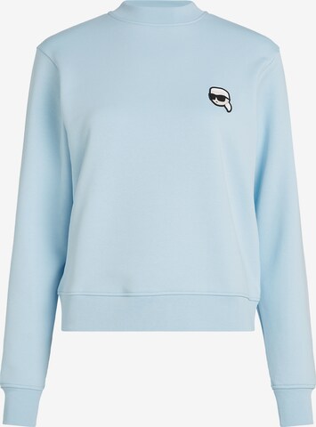 Karl Lagerfeld Sweatshirt 'Ikonik 2.0' in Blau: predná strana