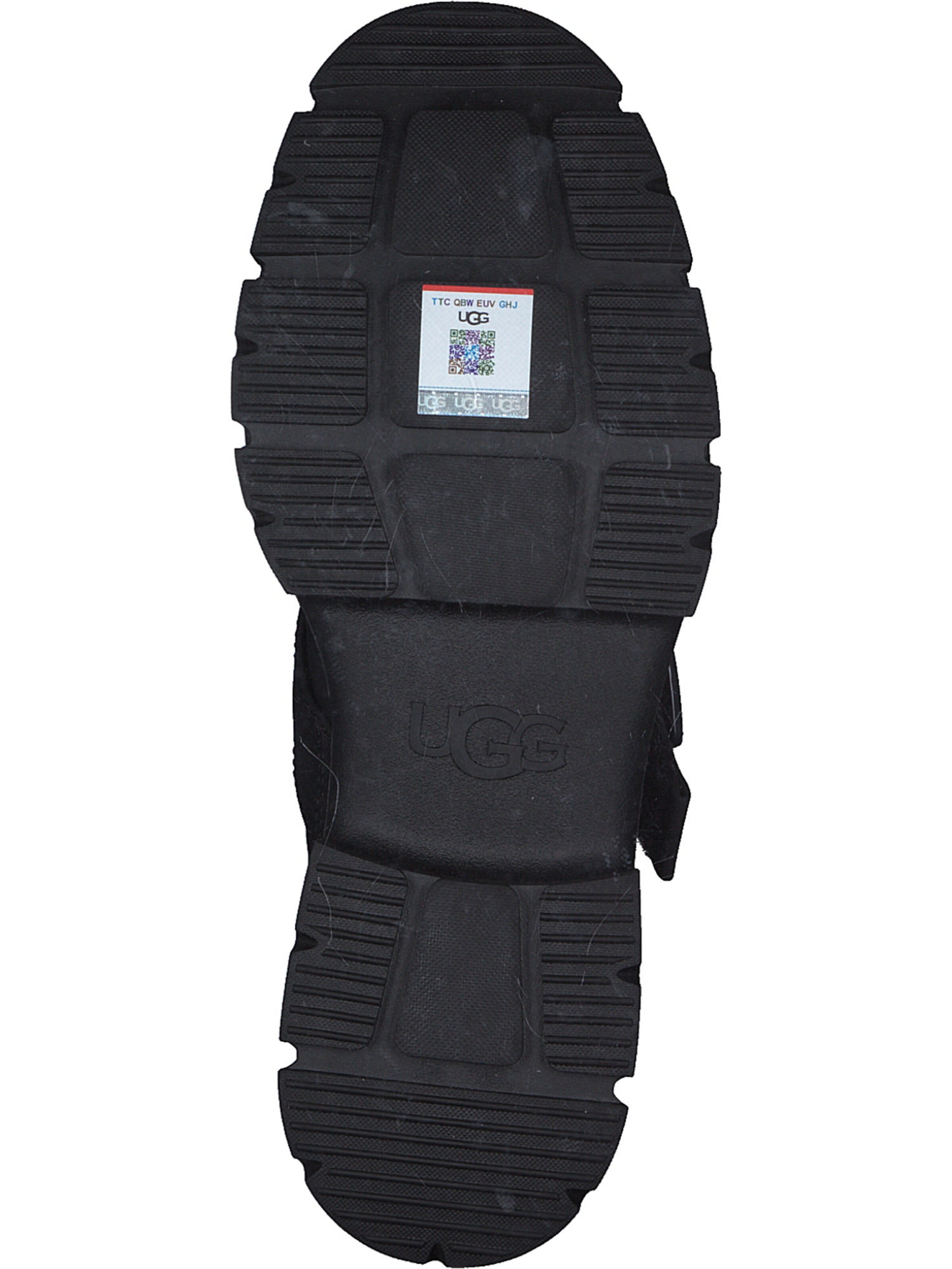 UGG Ниски ботуши с връзки 'Ashton' в черно