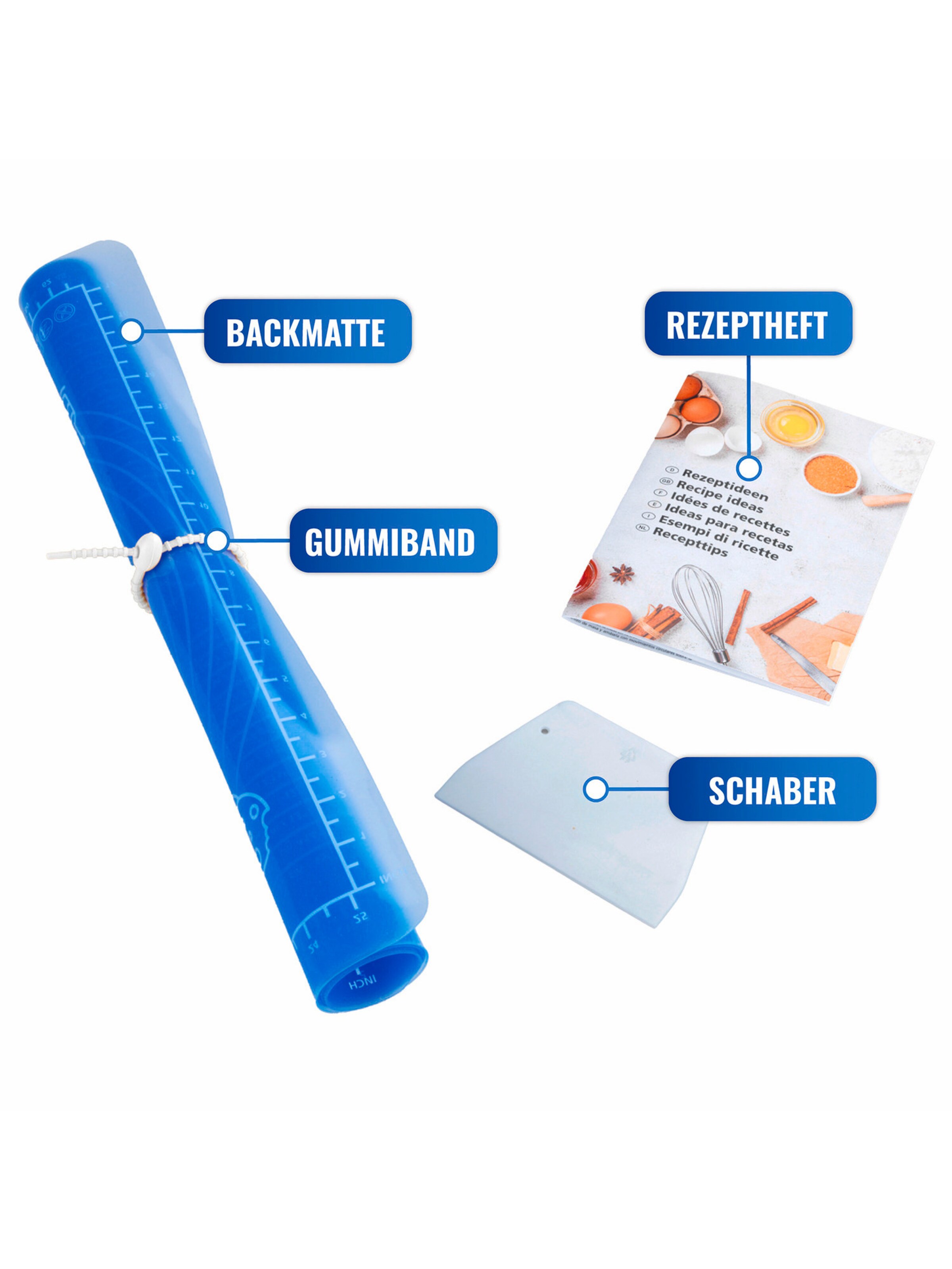 Wenko Backmatte in Blau