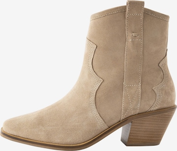 Bottes de cowboy 'Forever Comfort' Next en beige : devant