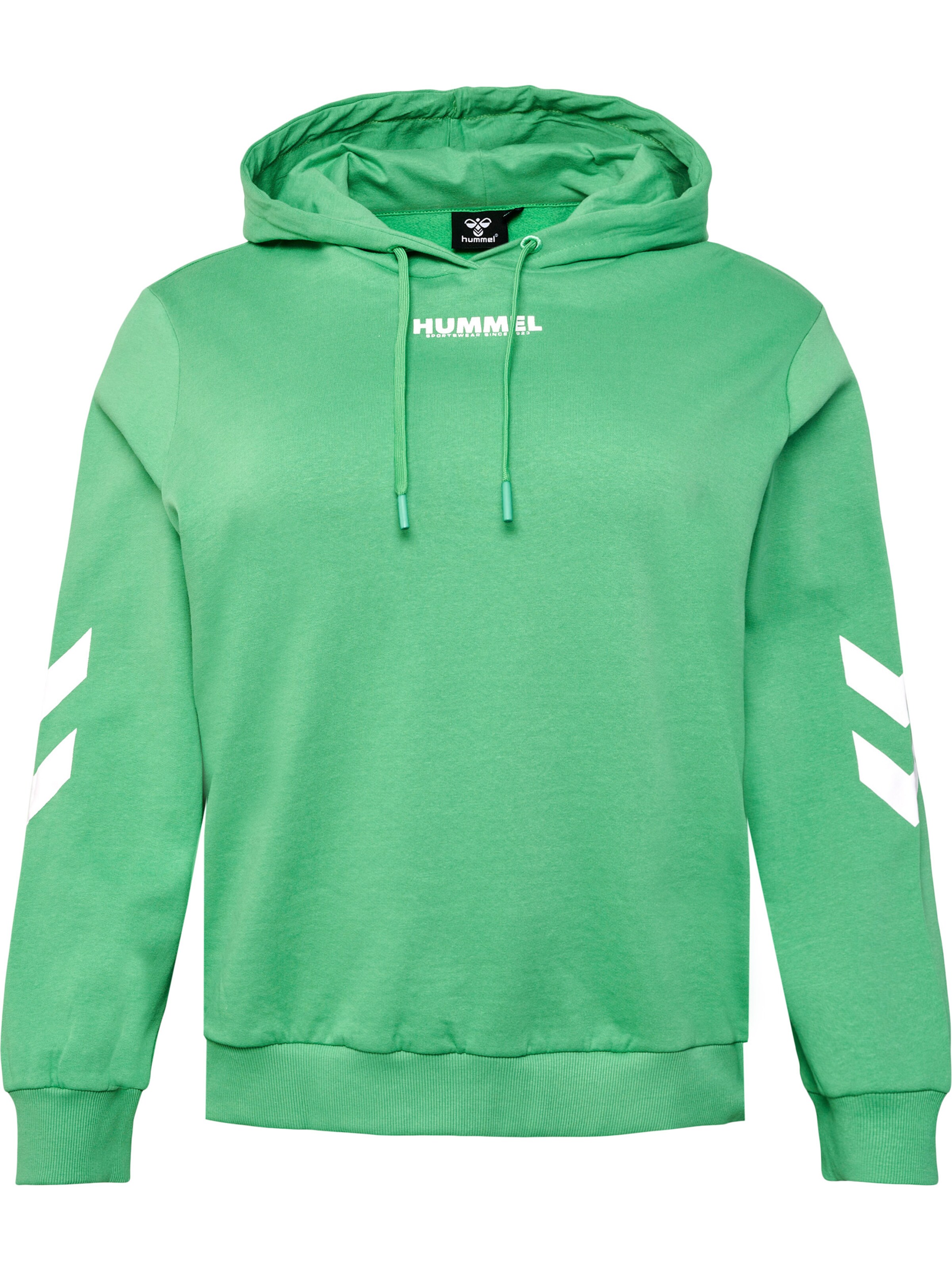 Hummel Sweatshirt in Groen: voorkant