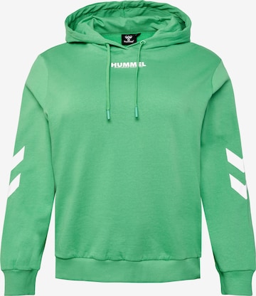 Hummel Sweatshirt in Groen: voorkant