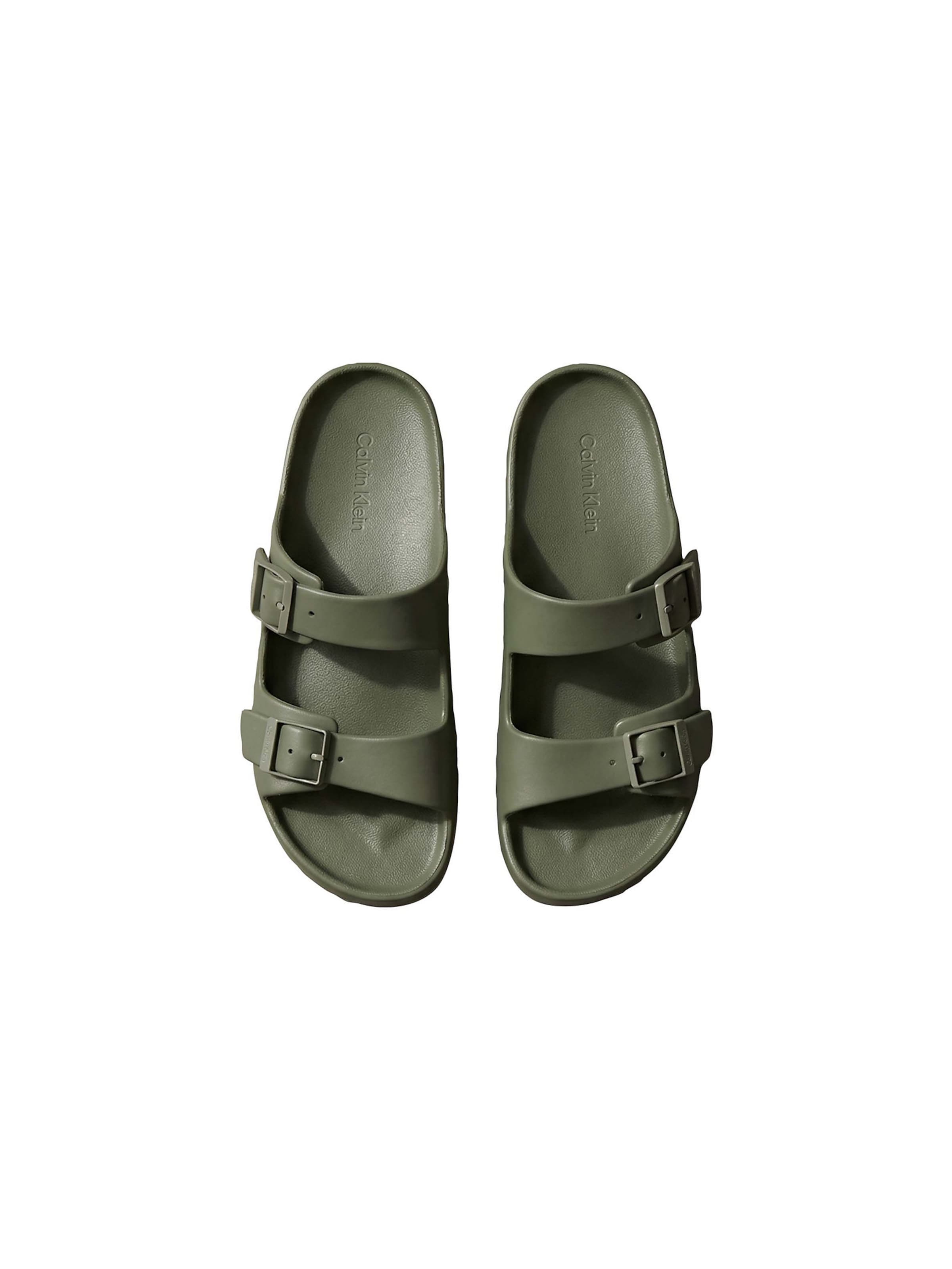 Calvin Klein Mules 'Paco' in Green