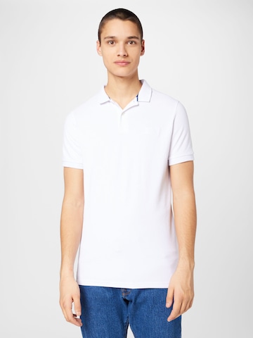 Superdry T-shirt 'CLASSIC' i vit: framsida