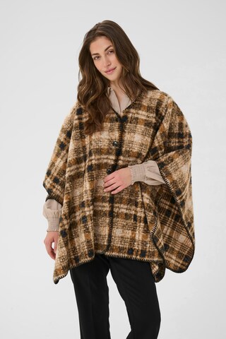 Cape Cream en marron : devant
