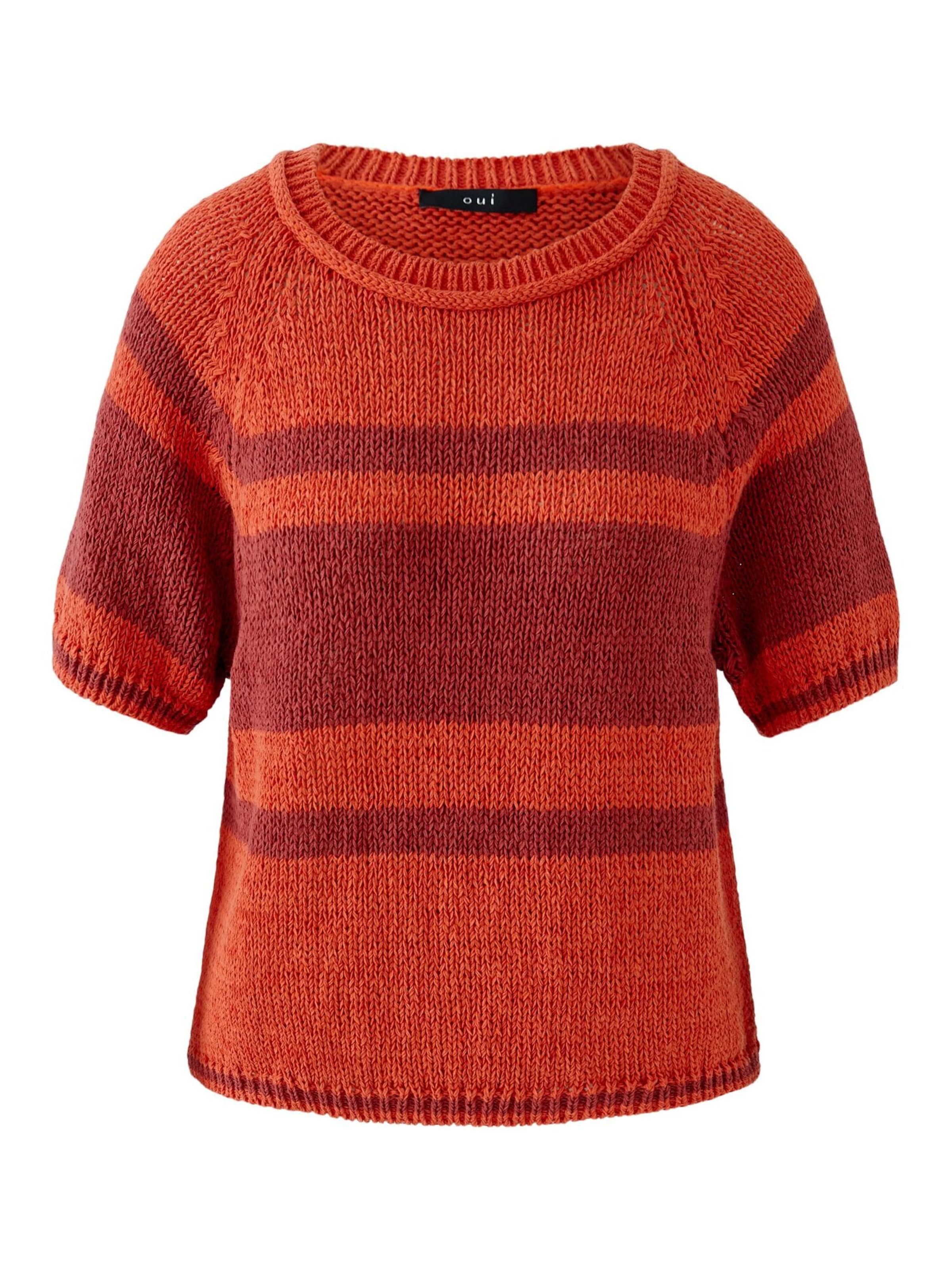 OUI Sweater in Orange: front